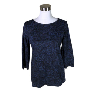 Unisex Marimekko - Trikotaažist pluus, suurus 38 - Sinine (1)