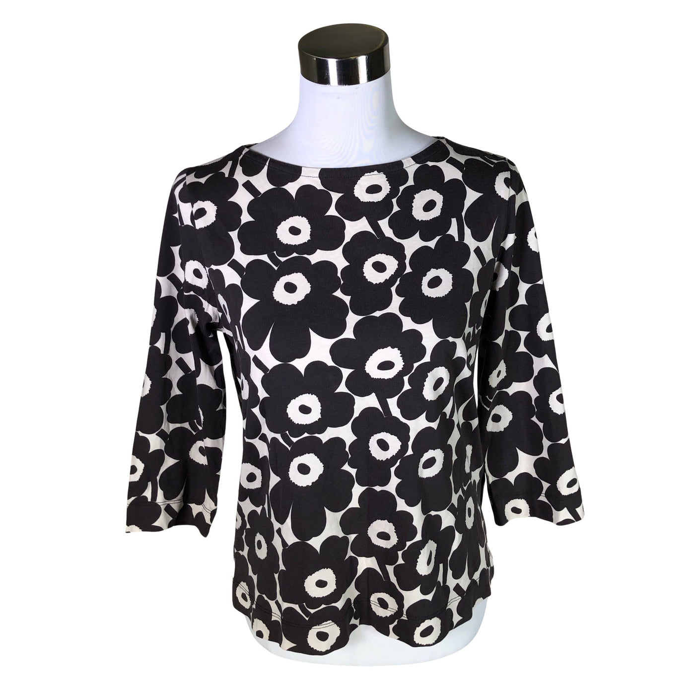 Unisex Marimekko - Trikotaažist pluus, suurus 38 - Pruun (1)