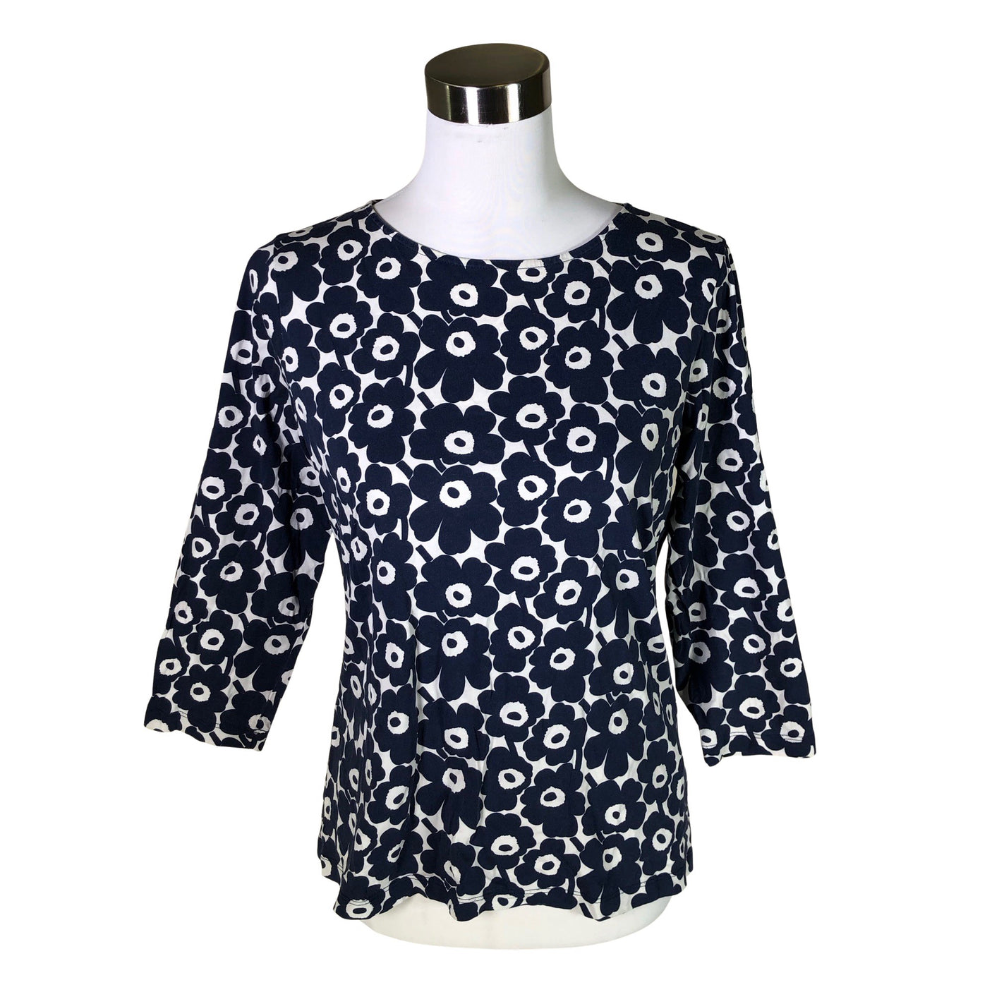 Unisex Marimekko - Trikotaažist pluus, suurus 38 - Sinine (1)
