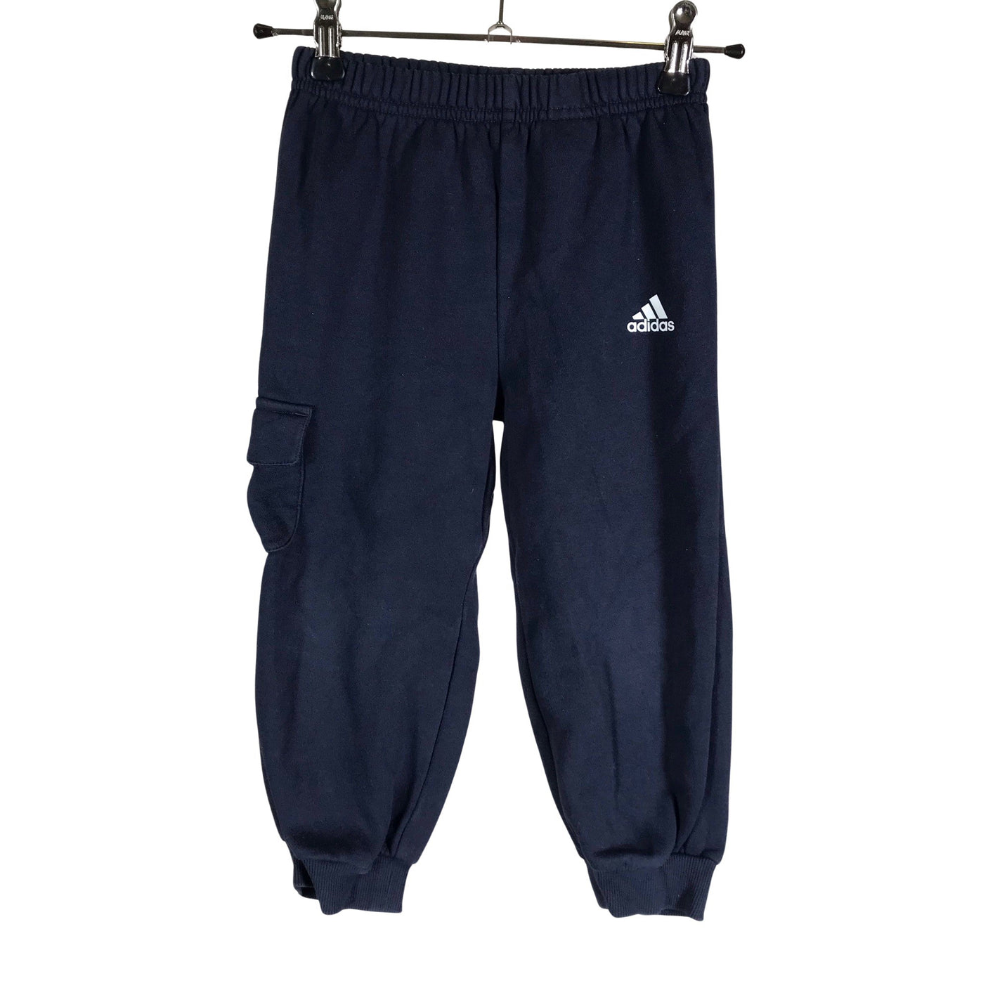 Unisex Adidas - Dressikangast püksid, suurus 92 - 98 - Sinine (1)