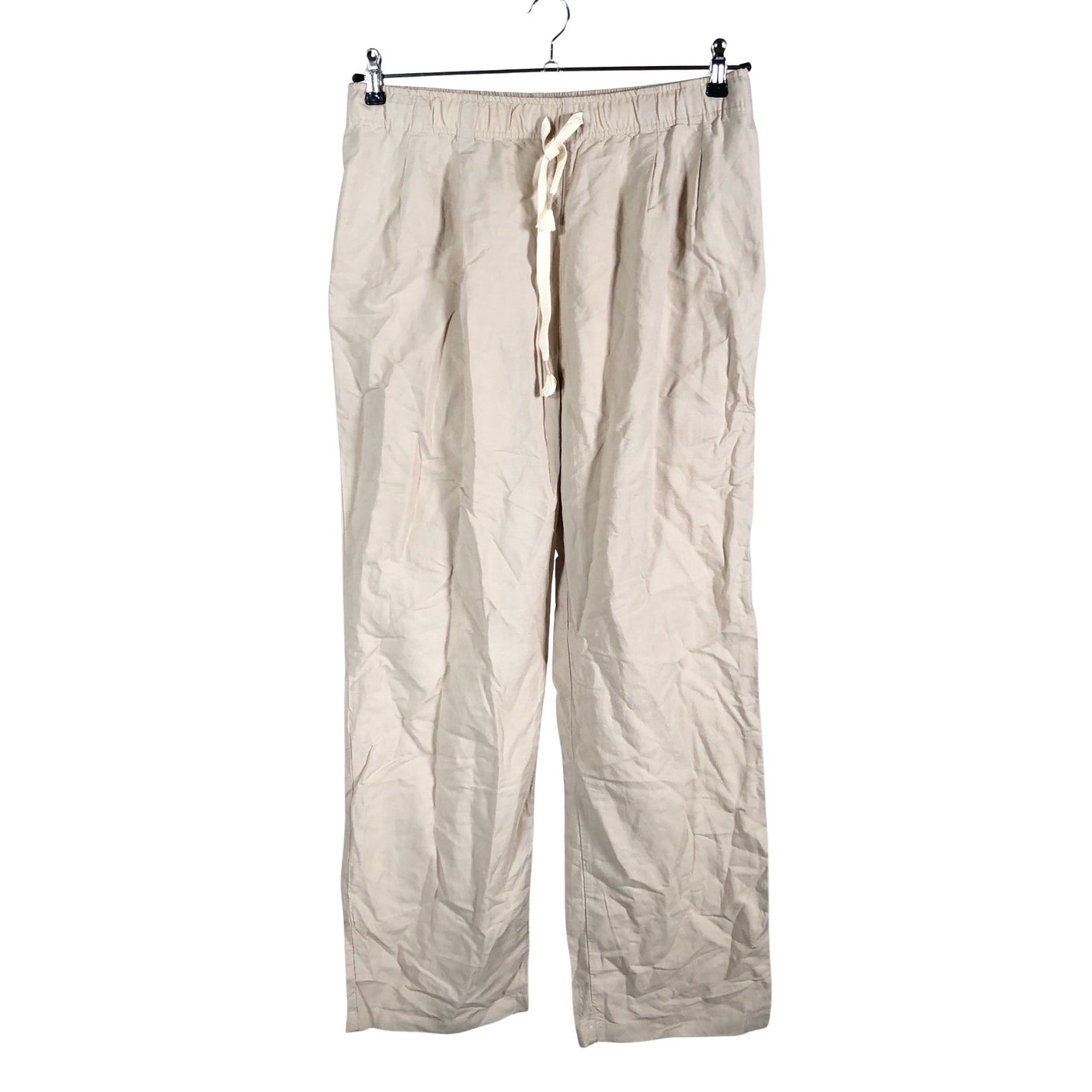 Unisex Uniqlo - Mittevenivad püksid, suurus 40 - Beige (1)
