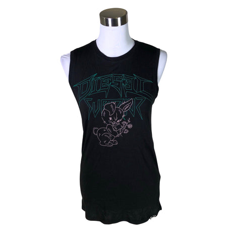Unisex Diesel - Trikotaažist topp, suurus 38 - Must ()