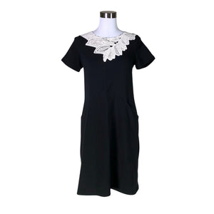 Unisex Lumoan - Trikotaažist kleit, suurus 36 - Must (1)