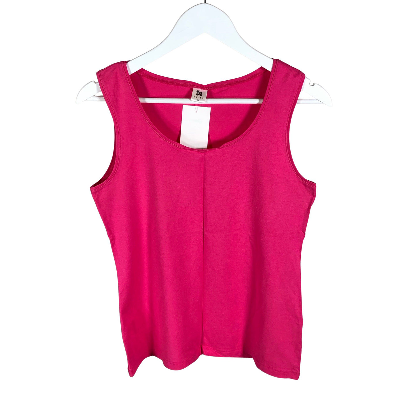 Unisex Nanso - Trikotaažist topp, suurus 40 - Roosa (1)