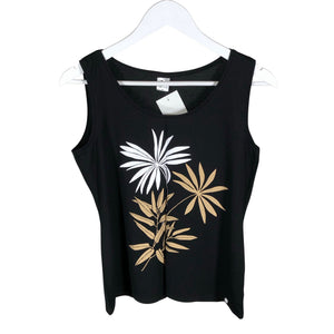 Unisex Nanso - Trikotaažist topp, suurus 40 - Must (1)