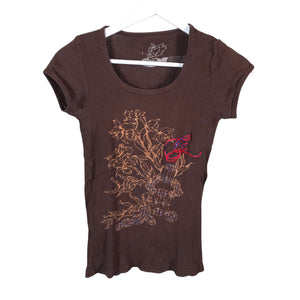 Unisex Guess - T-särk, suurus 38 - Pruun (1)