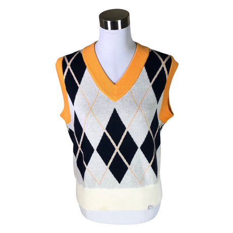 Unisex Röhnisch - Kootud vest, suurus 38 - Valge ()