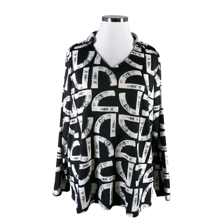 Unisex Ever me - Trikotaažist tuunika, suurus 44 - Must ()