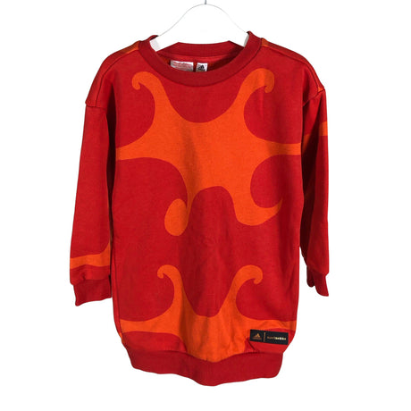 Unisex Adidas - Dressikangast kleit, suurus 110 - 116 - Punane ()
