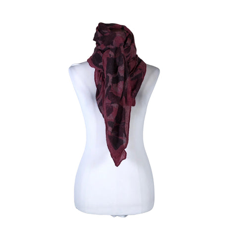 Unisex Voglia - Õhuke sall, suurus Maxi - Veinipunane ()