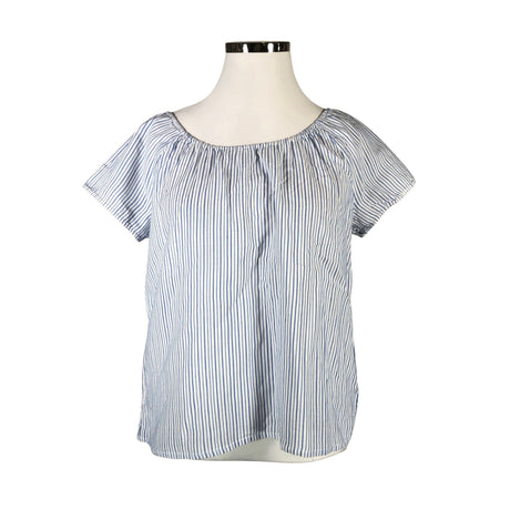 Unisex Lindex - Lühikeste käistega pluus, suurus 42 - Valge ()