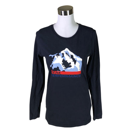 Unisex Peak Performance - Trikotaažist pluus, suurus 38 - Sinine ()