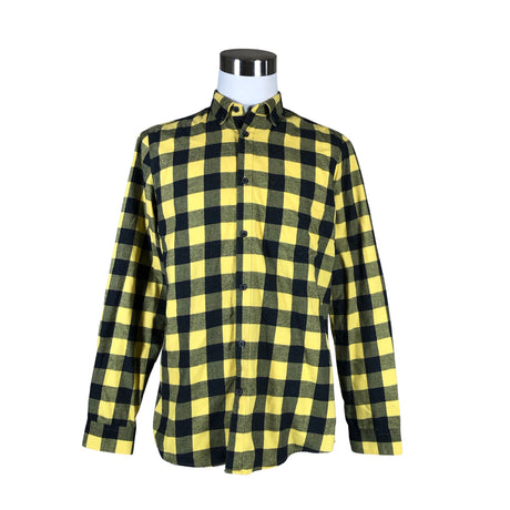 Unisex Win Win - Flanellsärk, suurus L - Kollane ()