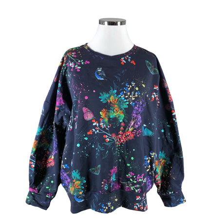 Unisex Televisio Lifestyle Store - Dressikangast pluus, suurus 46 - Sinine ()