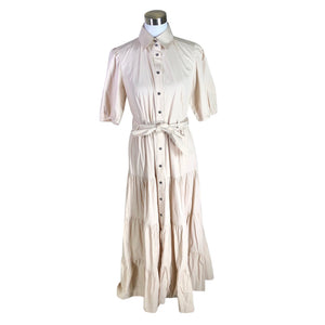 Unisex Andiata - Mitteveniv kleit, suurus 40 - Beige (1)