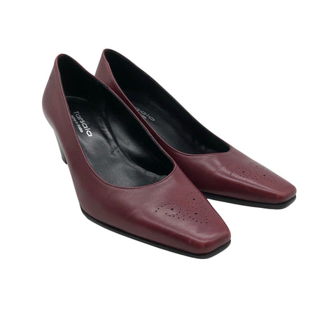 Unisex Tarsala - Kontsakingad, suurus 36 - Veinipunane (2)