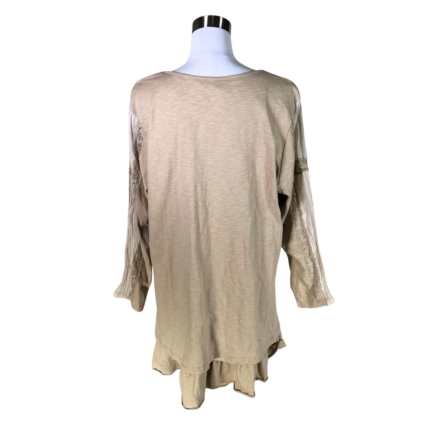 Unisex Zay - Trikotaažist kleit, suurus 40 - Beige (2)