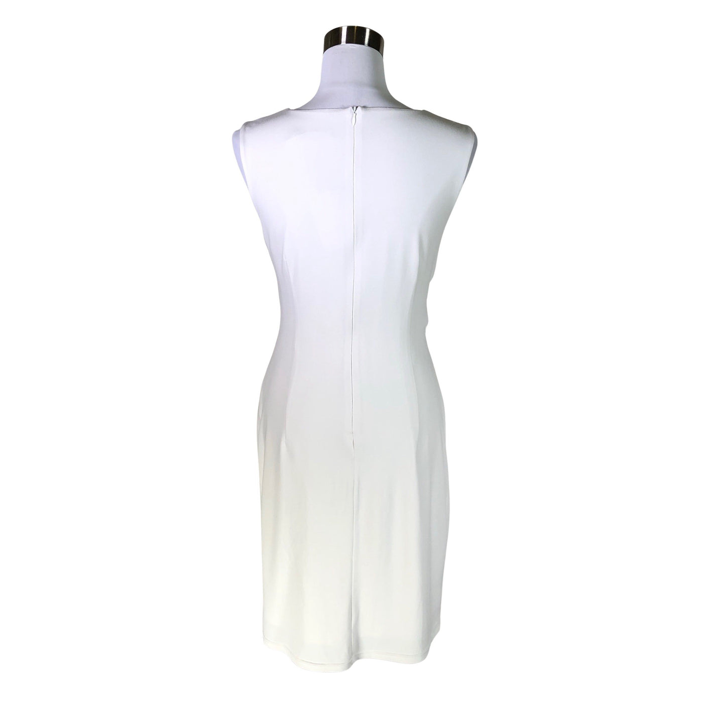 Unisex Andiata - Trikotaažist kleit, suurus 38 - Valge (2)
