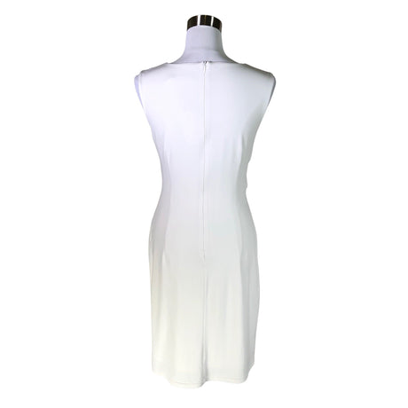 Unisex Andiata - Trikotaažist kleit, suurus 38 - Valge (2)