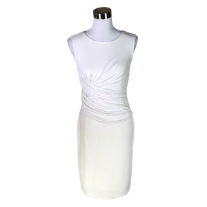 Unisex Andiata - Trikotaažist kleit, suurus 38 - Valge (1)
