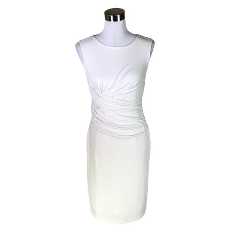 Unisex Andiata - Trikotaažist kleit, suurus 38 - Valge ()