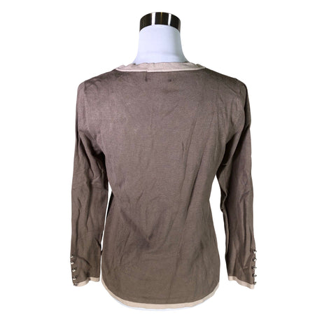 Unisex Marble - Kardigan, suurus 38 - Beige (2)
