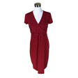 Unisex s.Oliver - Trikotaažist kleit, suurus 40 - Veinipunane ()
