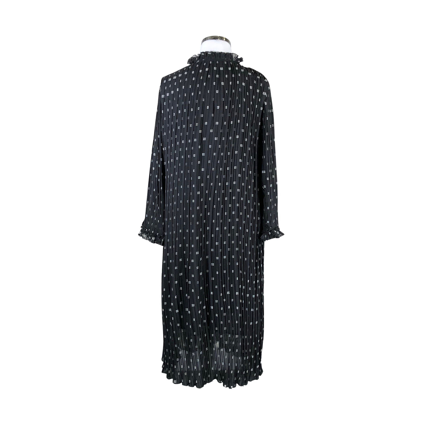 Unisex Ganni - Õhuke kleit, suurus 42 - Must (2)