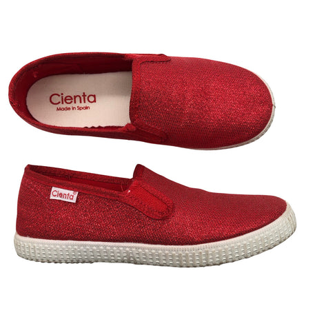 Unisex Cienta - Mokassiinid, suurus 33 - Punane ()