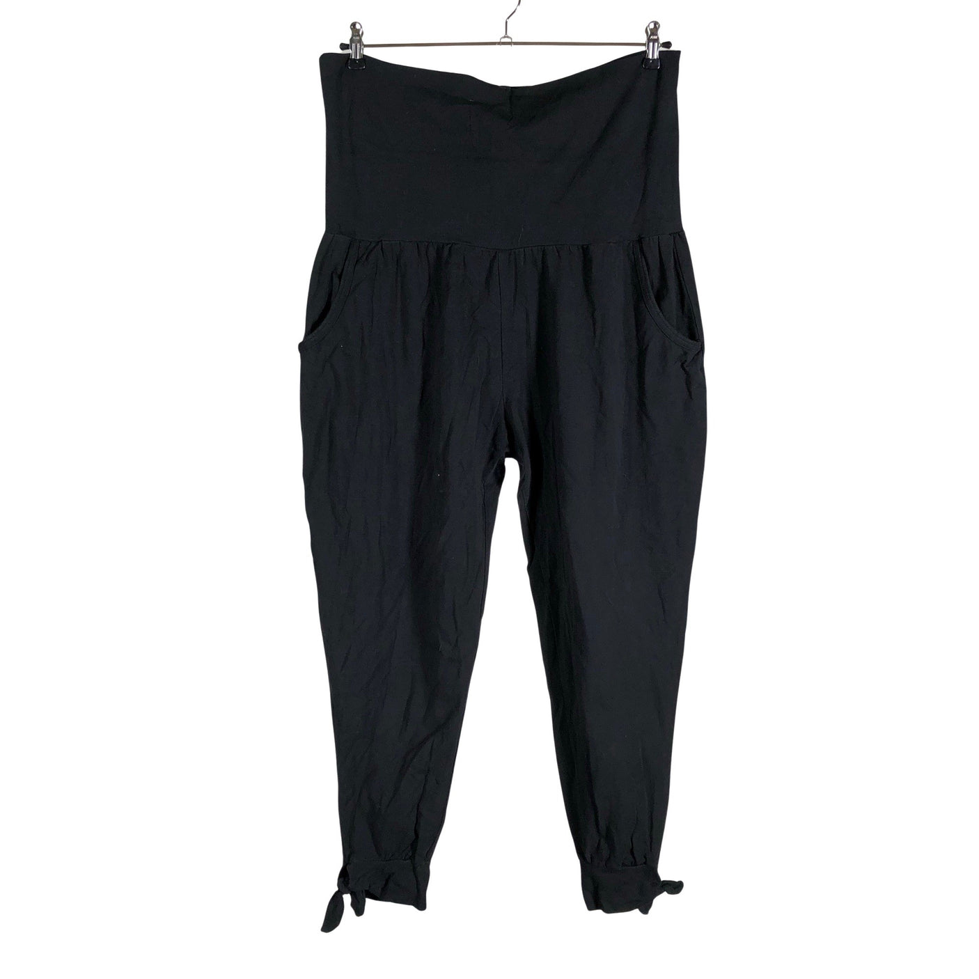 Unisex NOSH - Trikotaažist püksid, suurus 44 - Must (1)