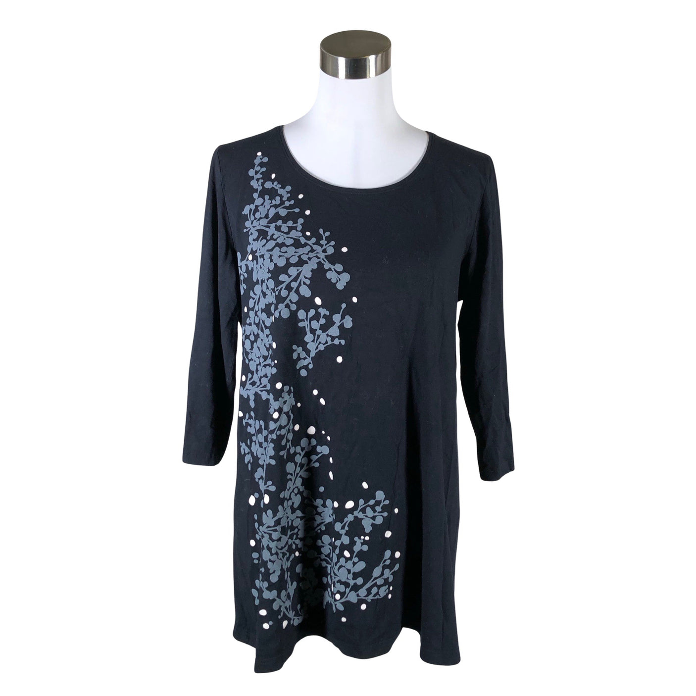 Unisex Nanso - Trikotaažist tuunika, suurus 40 - Must (1)