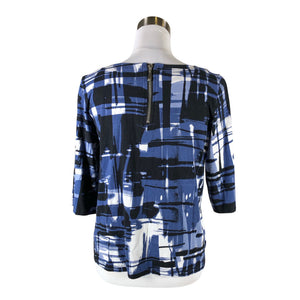 Unisex Nanso - Trikotaažist pluus, suurus 38 - Sinine (2)
