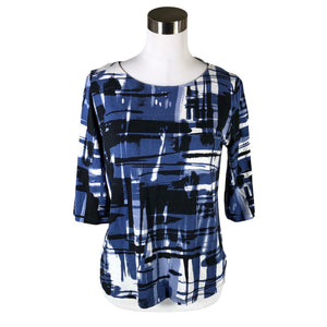 Unisex Nanso - Trikotaažist pluus, suurus 38 - Sinine (1)
