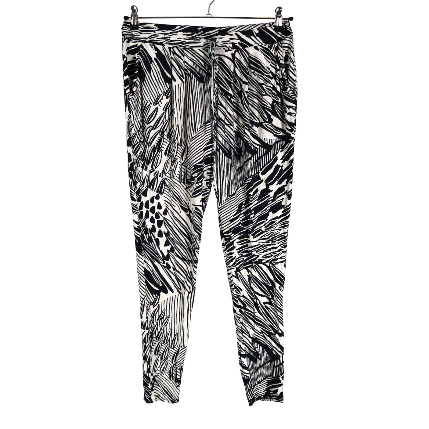 Unisex Nanso - Trikotaažist püksid, suurus 34 - Must (1)