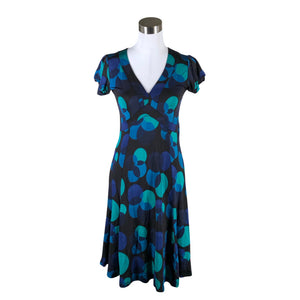 Unisex Riley - Trikotaažist kleit, suurus 38 - Sinine (1)