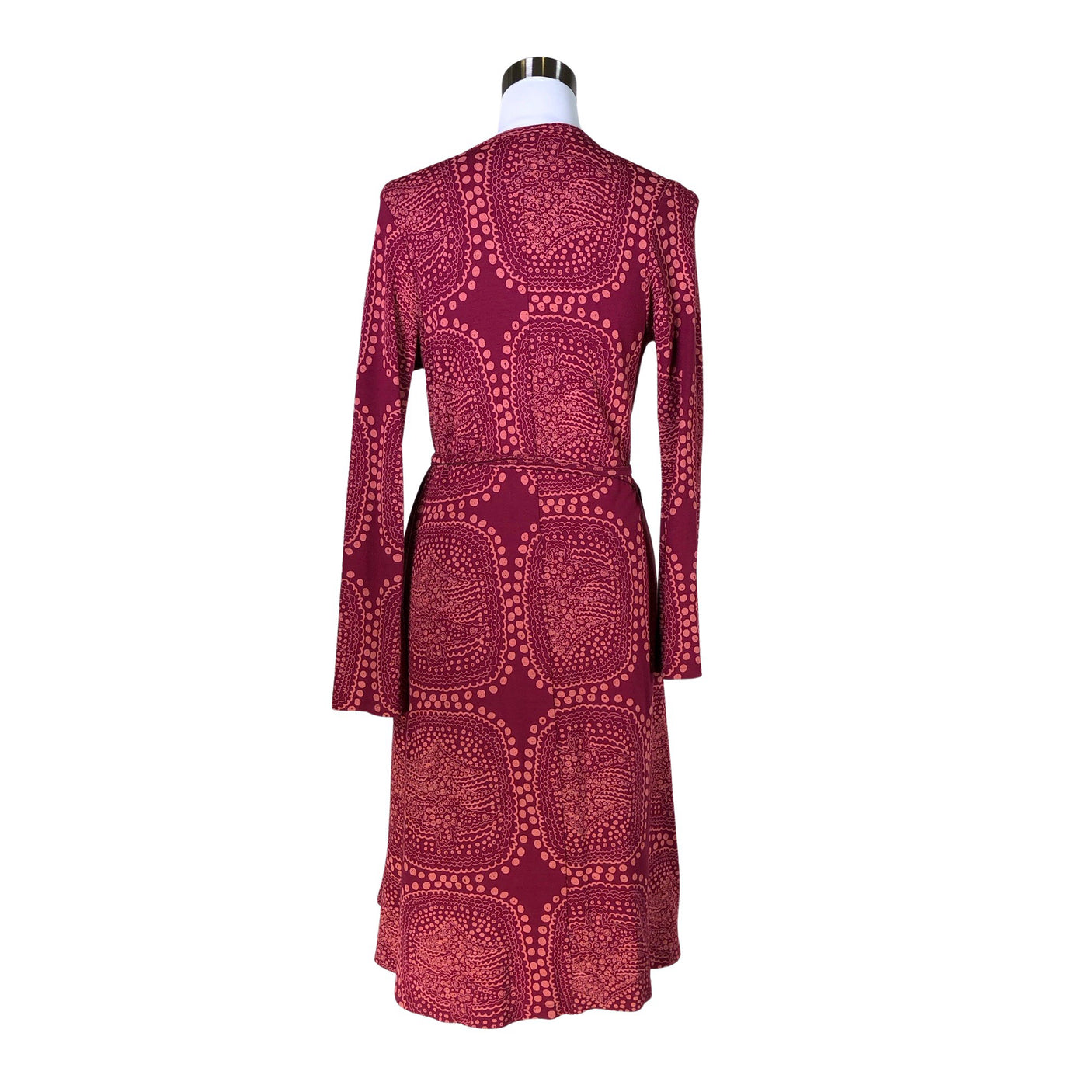 Unisex Nanso - Trikotaažist kleit, suurus 38 - Punane (2)