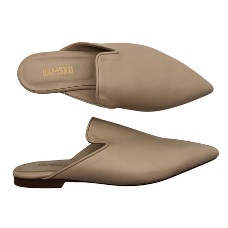 Unisex Vamsko - Lahtise kannaga jalanõud, suurus 38 - Beige ()