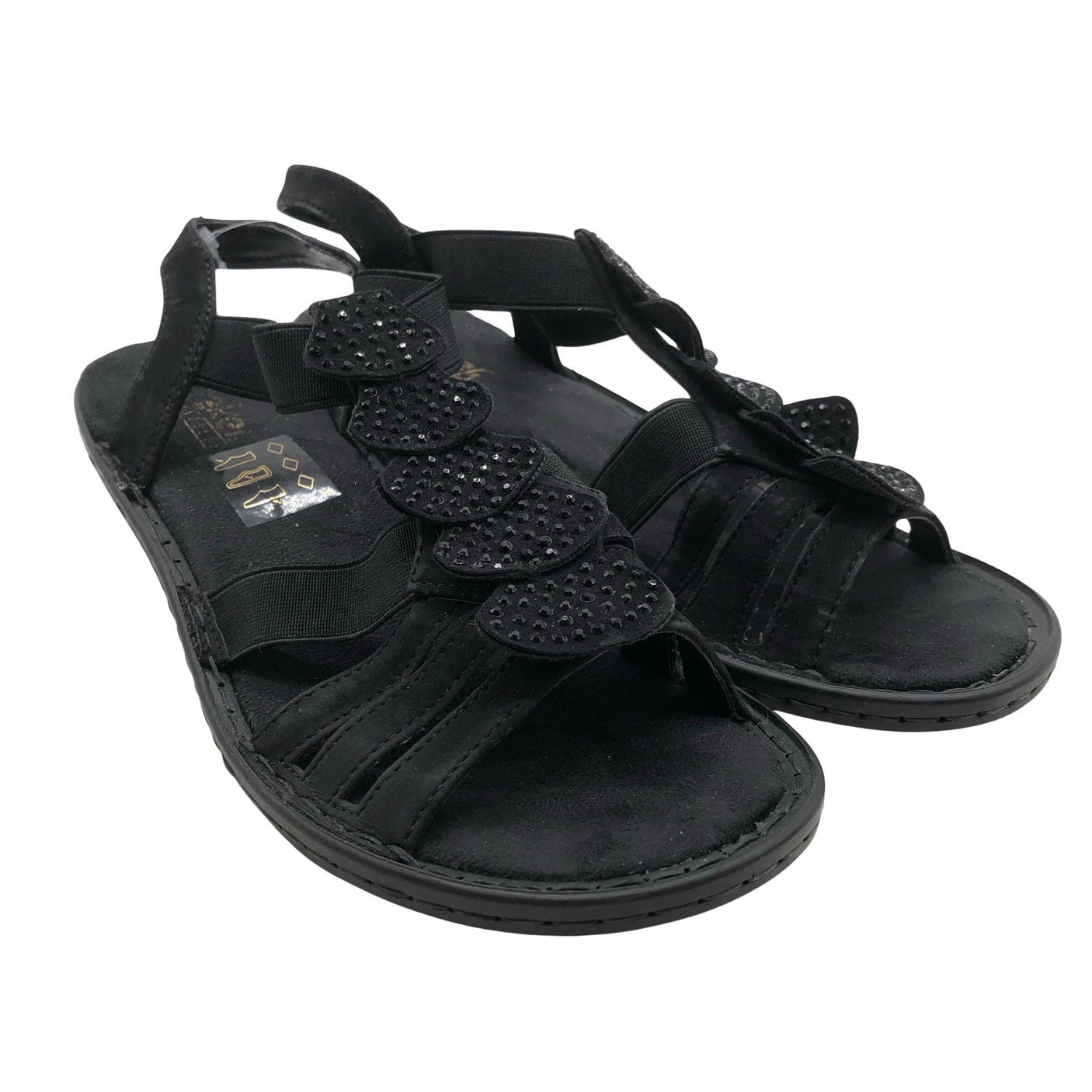 Unisex Rieker - Korolliset sandaalit, koko 38 -  (2)