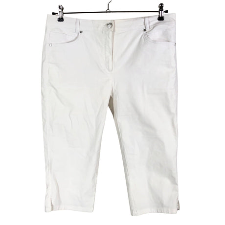 Unisex Steilmann - Teksast poolpikad püksid, suurus 44 - Valge ()