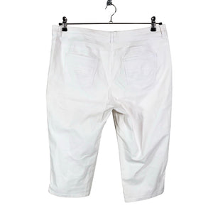 Unisex Steilmann - Teksast poolpikad püksid, suurus 44 - Valge (2)
