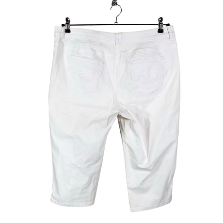 Unisex Steilmann - Teksast poolpikad püksid, suurus 44 - Valge (2)