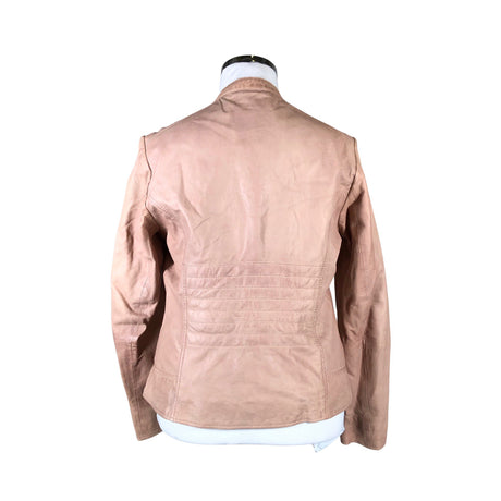 Unisex Saki - Nahktagi, suurus 44 - Heleroosa (2)