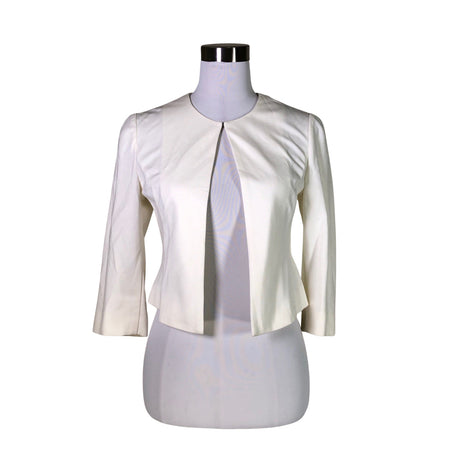 Unisex Your Face - Trikotaažist boolero, suurus 38 - Looduslik valge ()