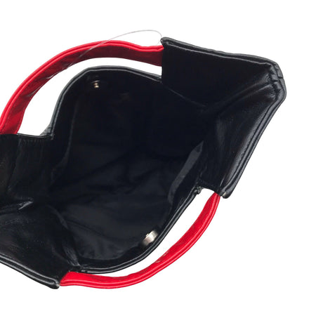 Unisex Handmade - Käekott, suurus Midi - Must (2)