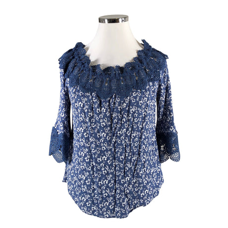 Unisex Cream - Pluus, suurus 44 - Sinine ()