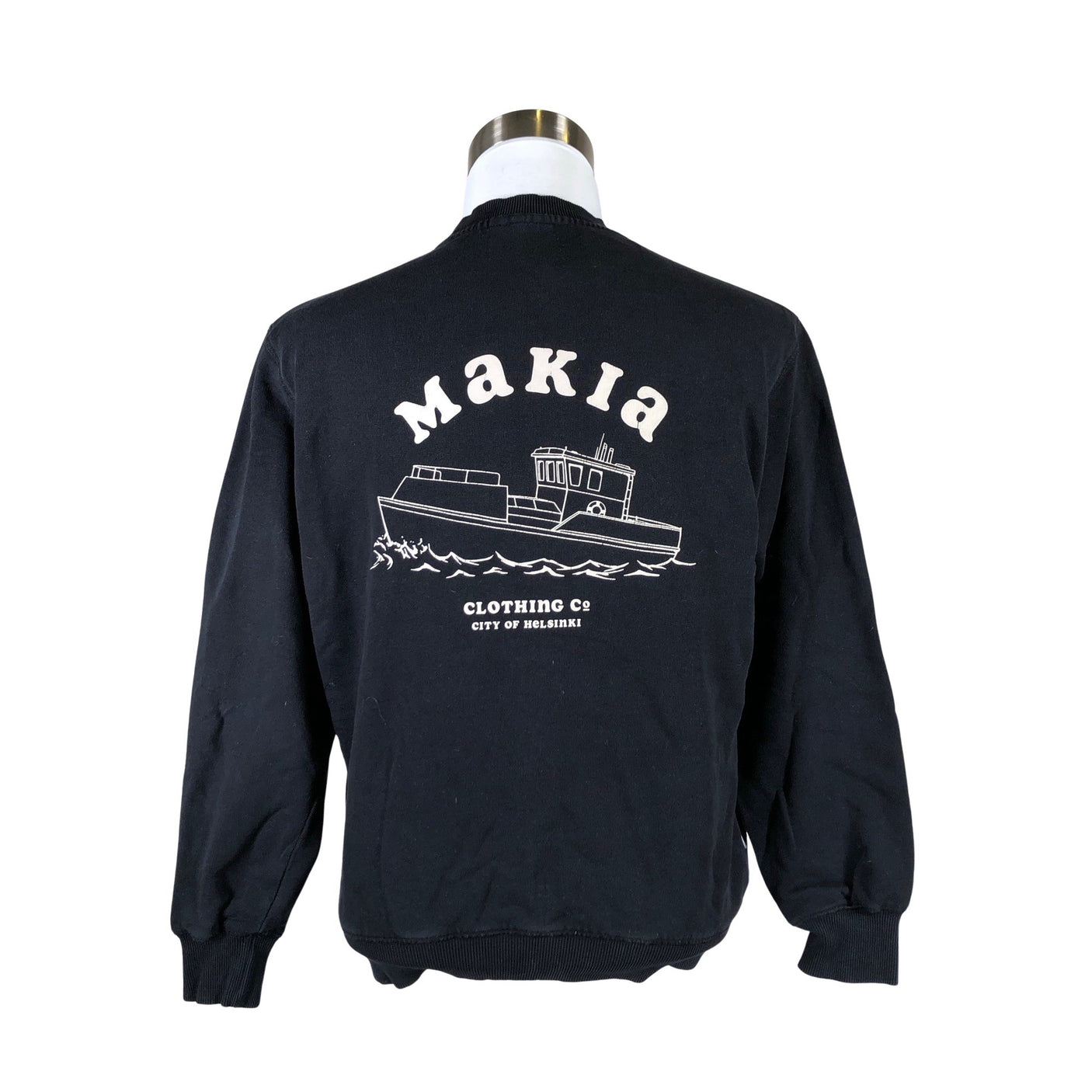 Unisex Makia - Dressikangast pluus, suurus S - Must (2)