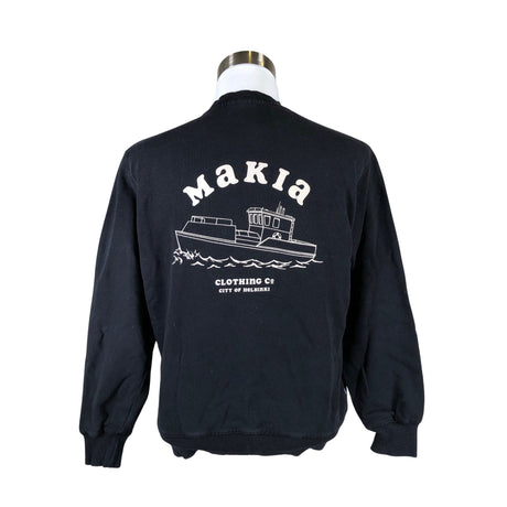 Unisex Makia - Dressikangast pluus, suurus S - Must (2)