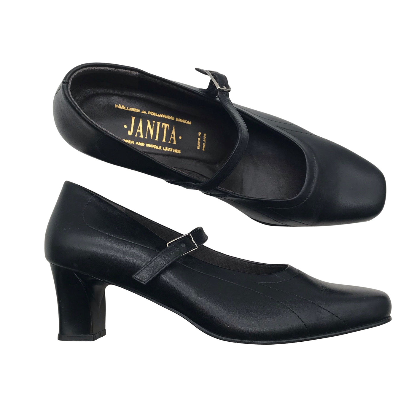 Unisex Janita - Kontsakingad, suurus 40 - Must (1)