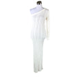 Unisex HMS Hot Miami Styles - Kootud kleit, suurus 38 - Valge ()