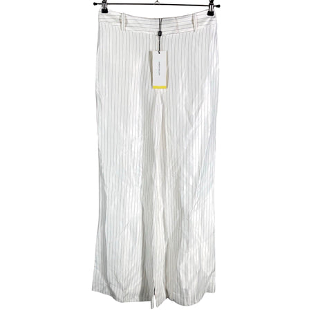 Unisex Karen Millen - Mittevenivad püksid, suurus 38 - Valge ()